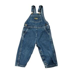 Vintage OshKosh B’gosh Toddler Denim Overalls – Made in USA - 2T